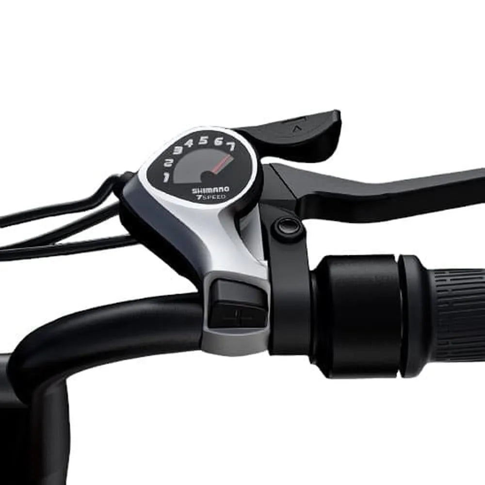 ENGWE M20 - Vélo tout-terrain à pneus larges - Blanc + Système d'alarme + Support de téléphone