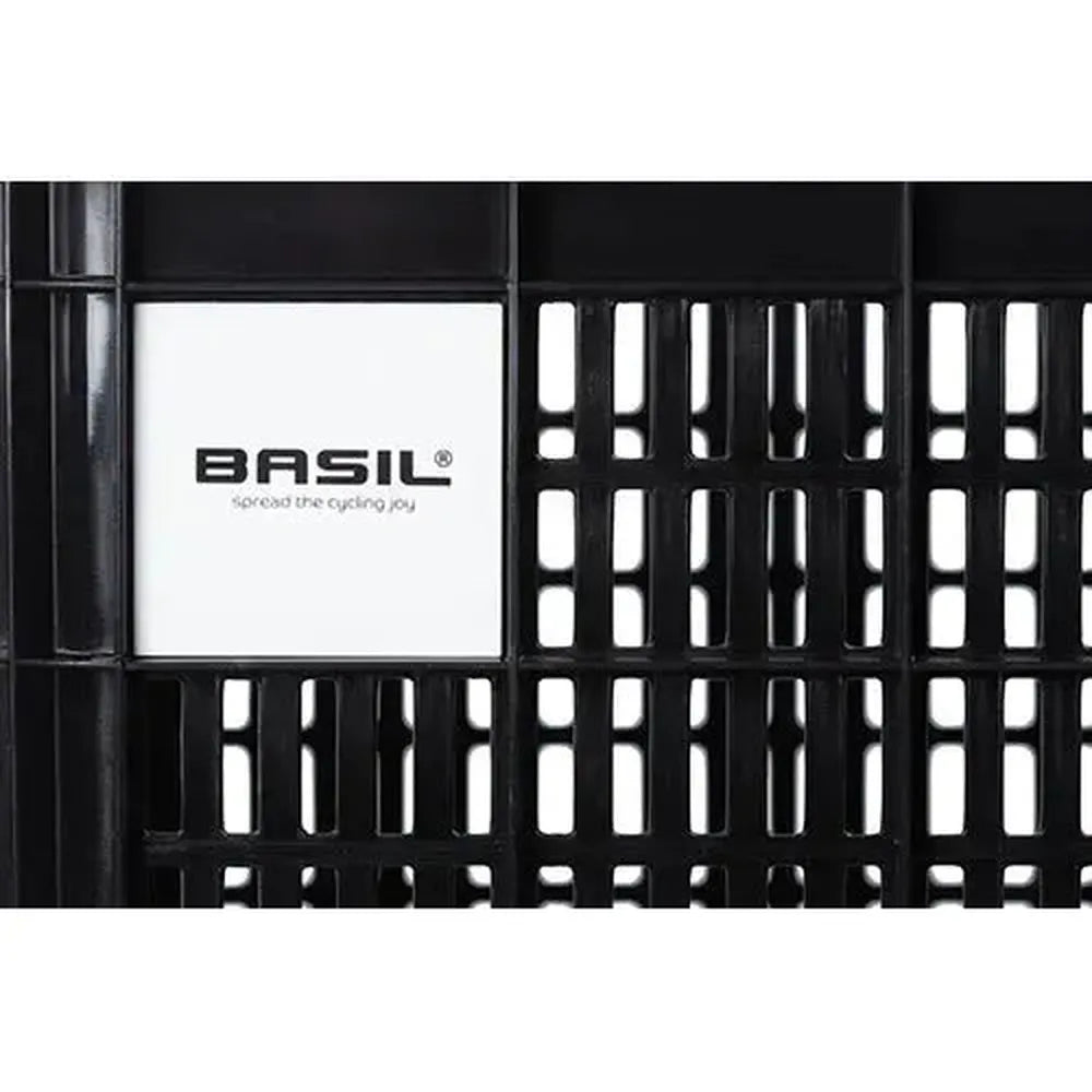 Basil - Caisse à vélo S - 17,5 litres - Noir
