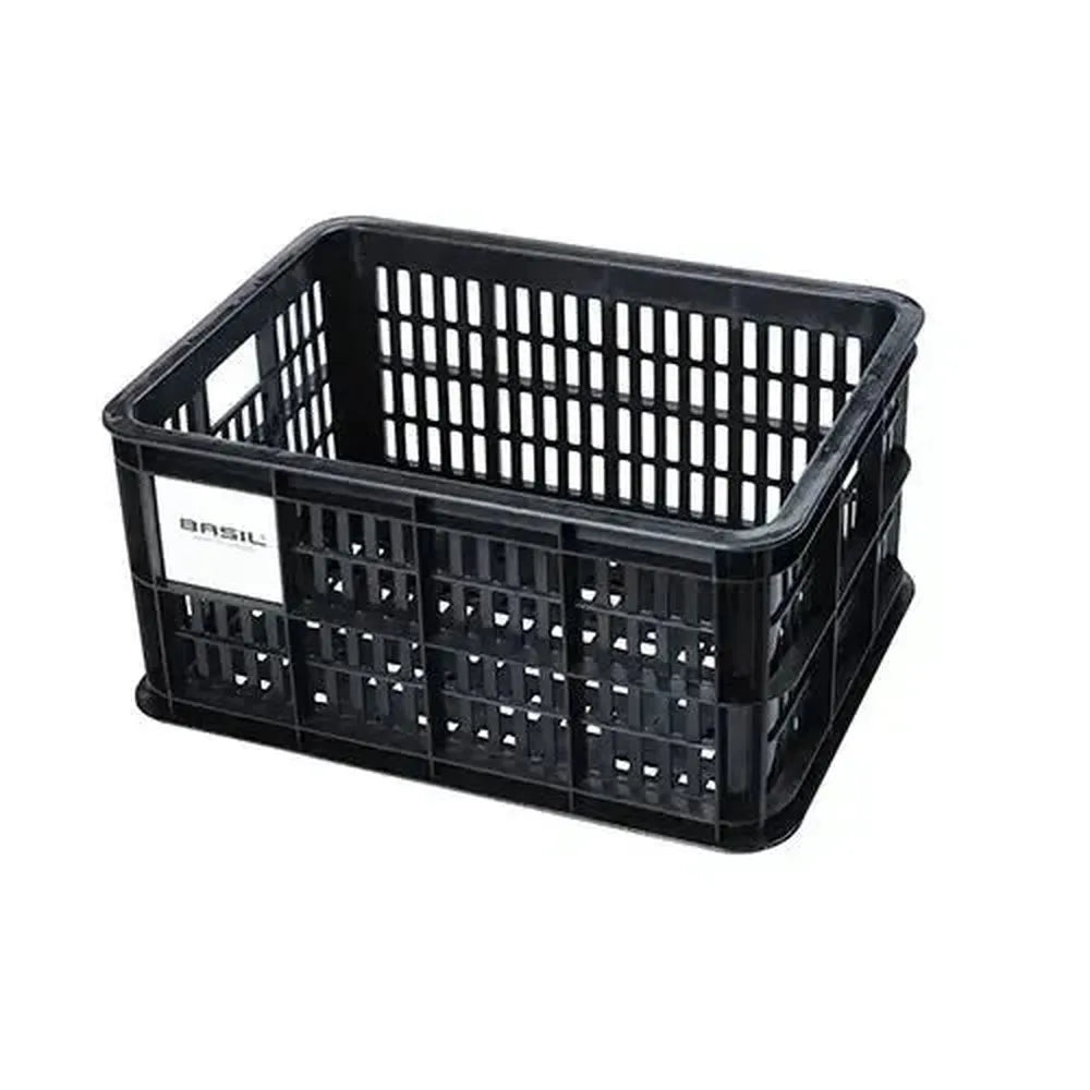 Basil - Caisse à vélo S - 17,5 litres - Noir