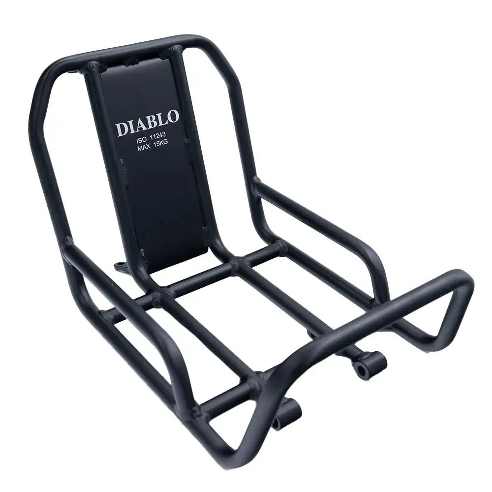 Diablo Zipper - Porte-bagages avant - Noir