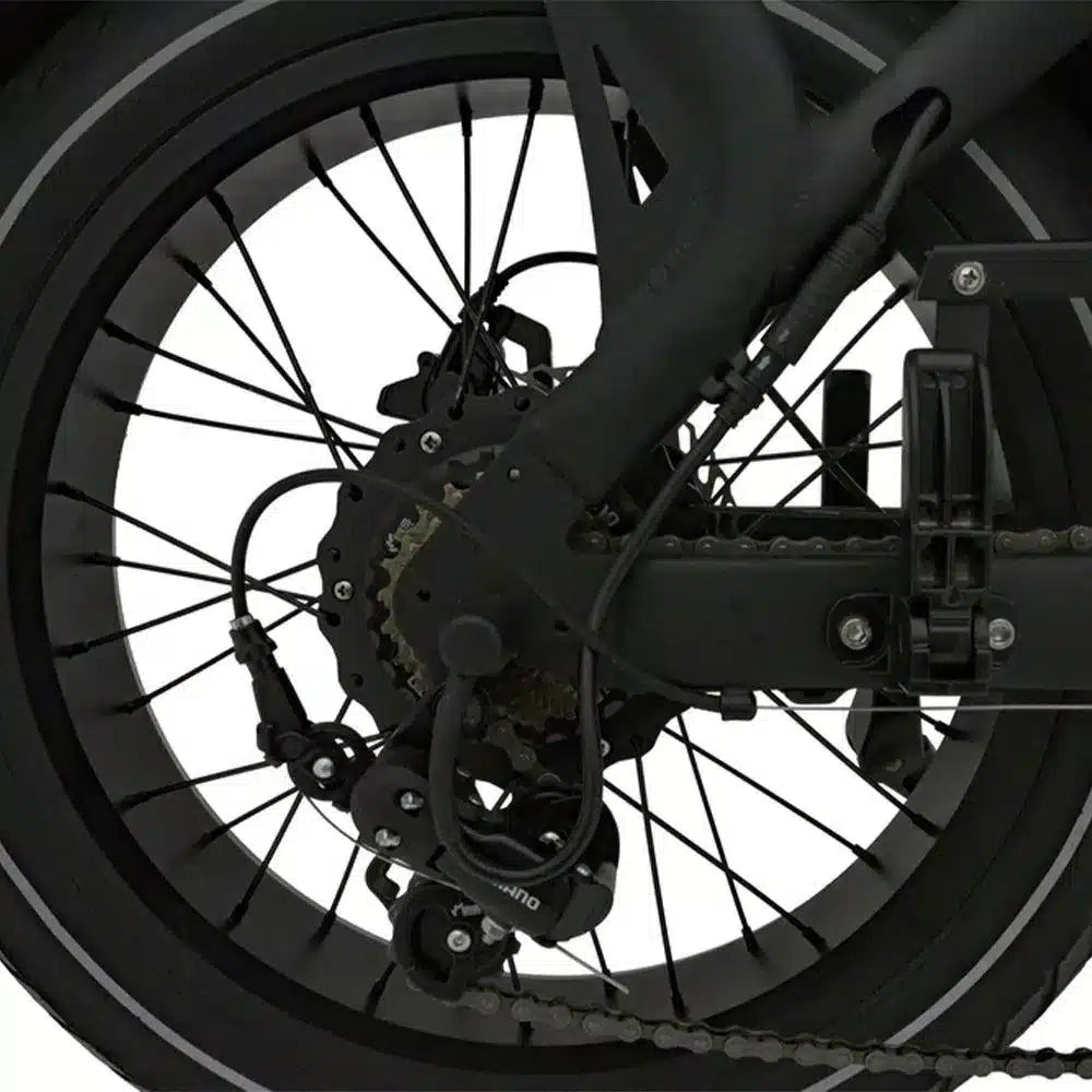 KNAAP AMS X - Vélo tout-terrain à gros pneus - Noir