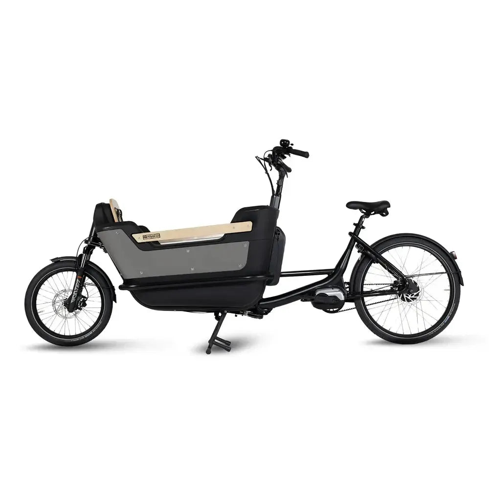 Royal Cargo Bike 2W Premium Plus - Taupe gris