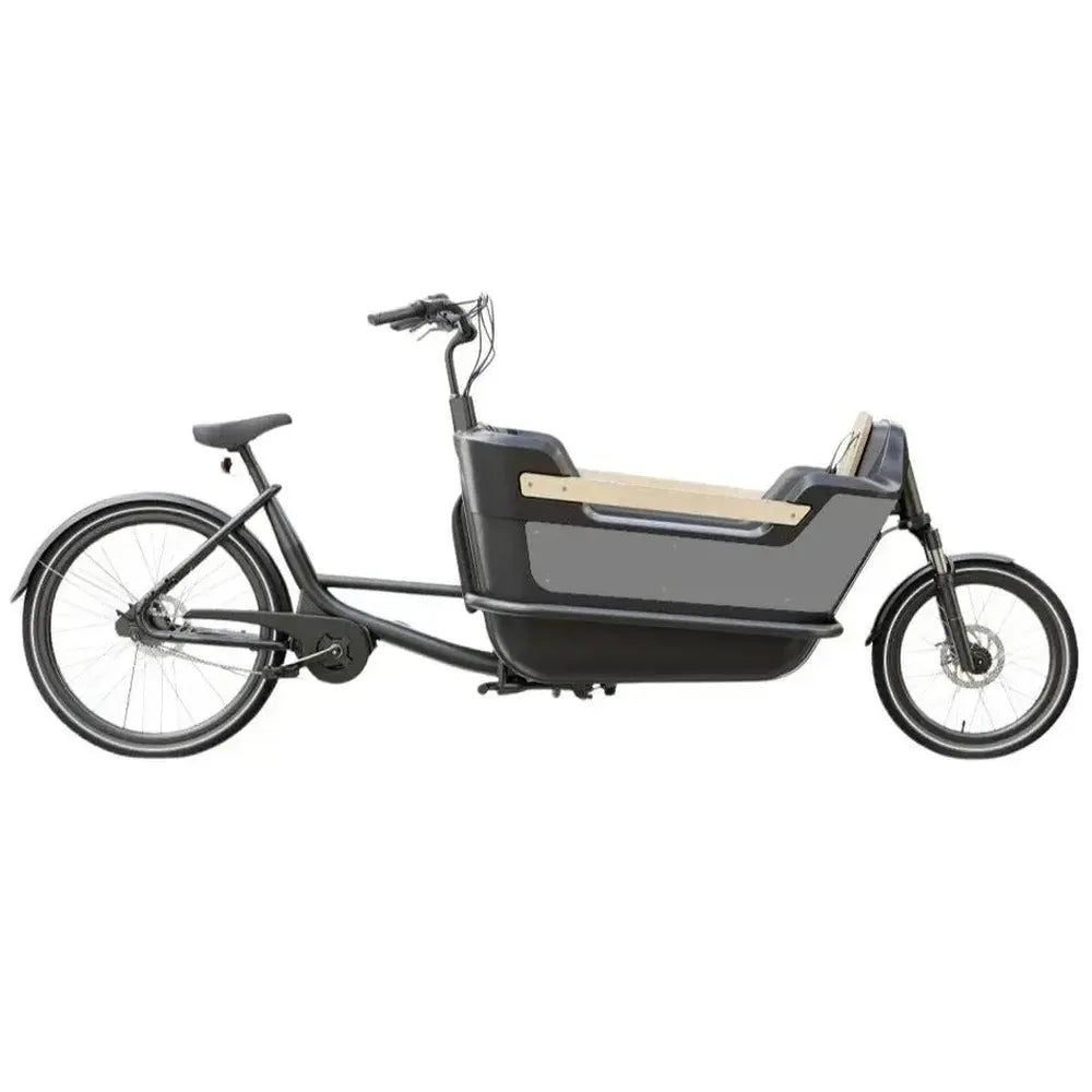 Royal Cargo Bike 2W Premium - Taupe gris