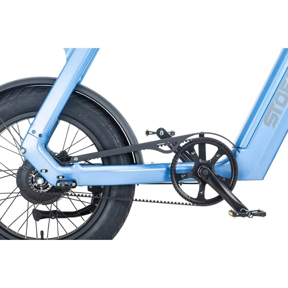 STOER Bikes Urban X - Fatbike - Bleu ciel