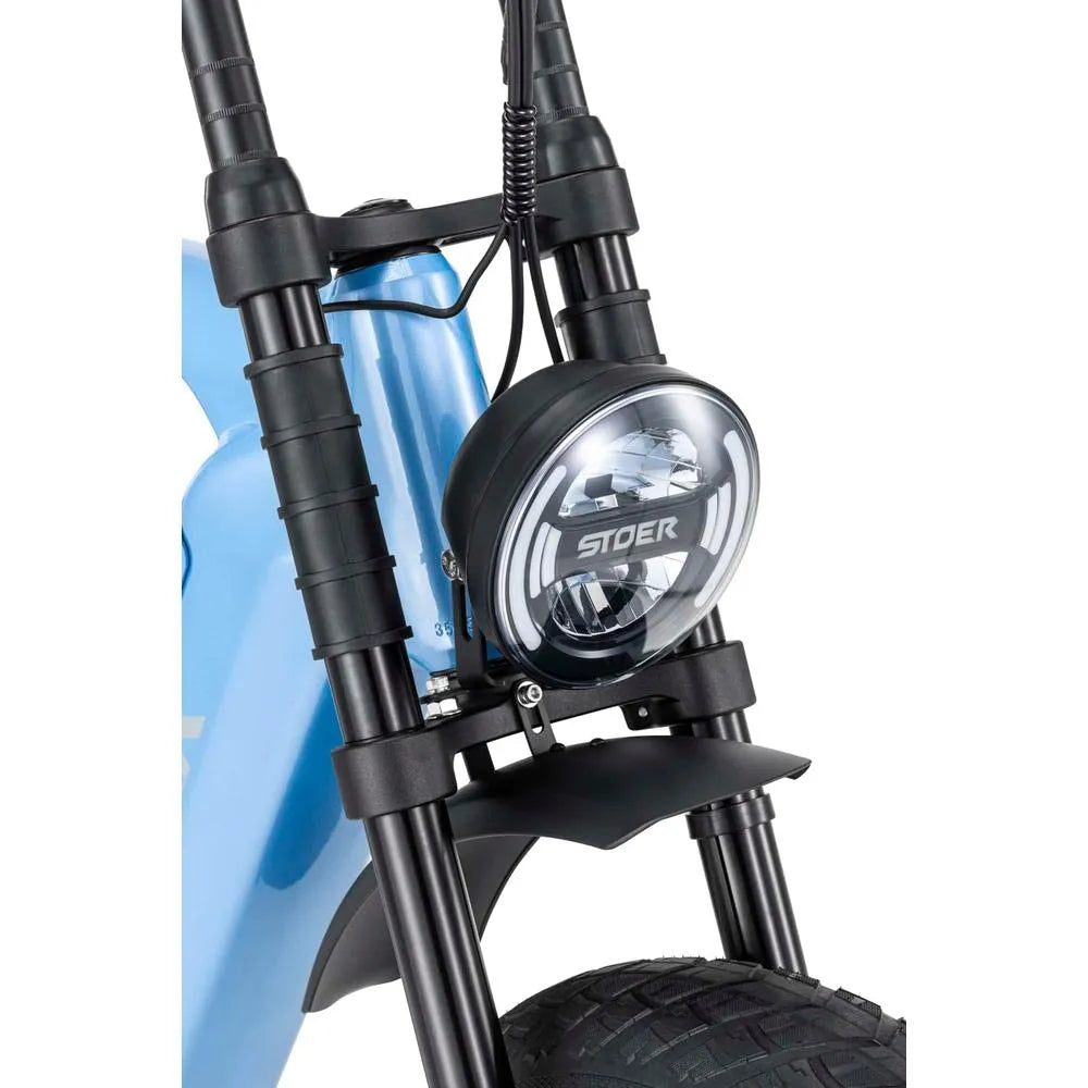 STOER Bikes Urban X - Fatbike - Bleu ciel