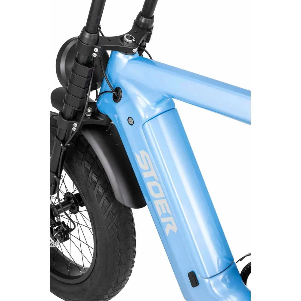 STOER Bikes Urban X - Fatbike - Bleu ciel