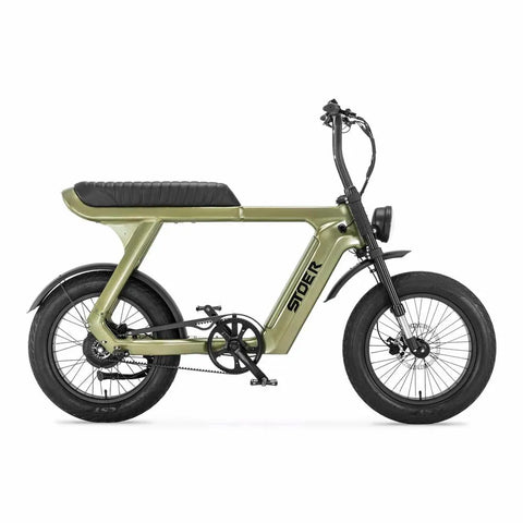 STOER Vélos Urban X - Vélo tout-terrain à gros pneus - Vert