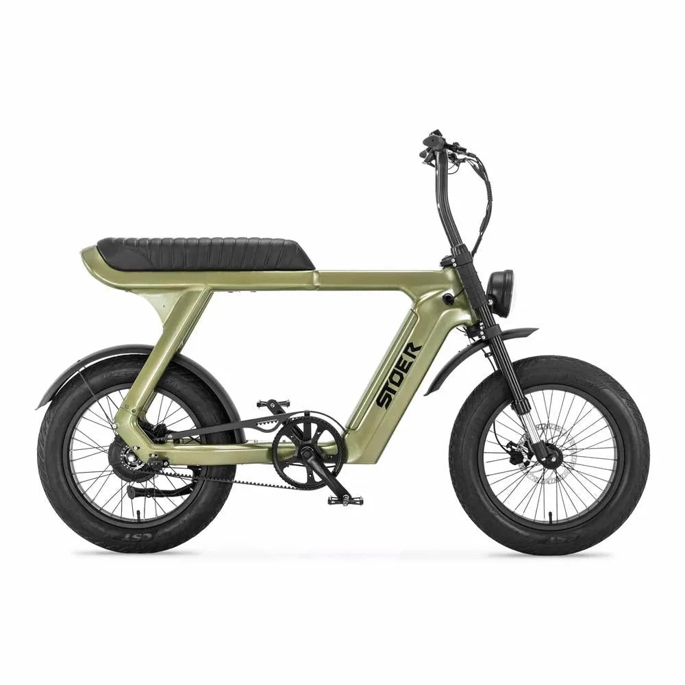 STOER Vélos Urban X - Vélo tout-terrain à pneus larges - Gris