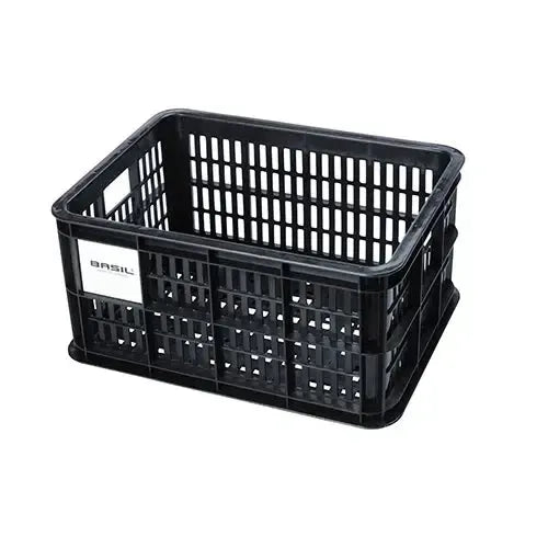 Basil - Caisse à vélo S - 17,5 litres - Noir
