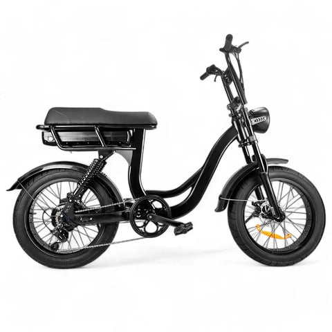 EB8 - Vélo tout-terrain à gros pneus - Noir