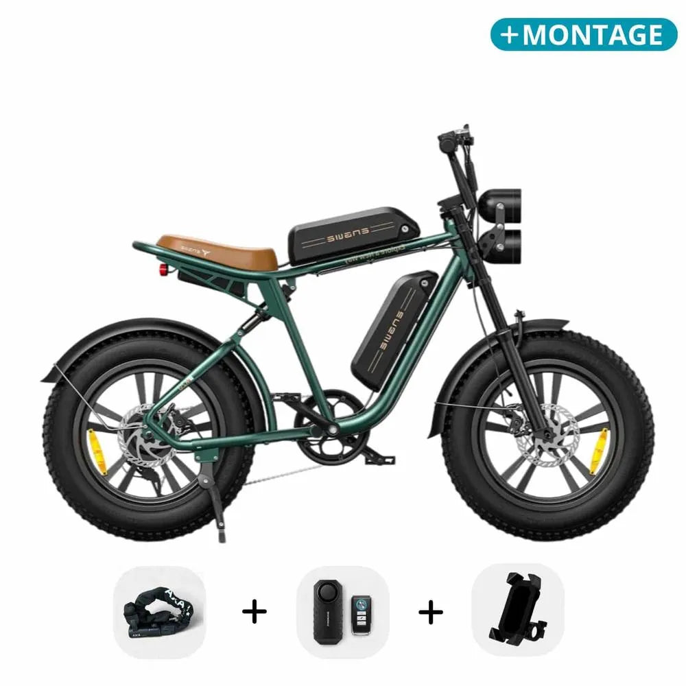 ENGWE M20 - Fatbike - Double batterie - Vert