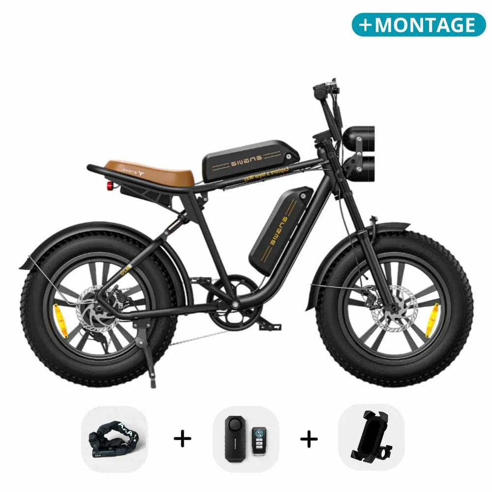 ENGWE M20 - Fatbike - Double batterie - Noir