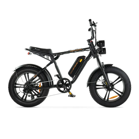 ENGWE M20 - Fatbike - Noir + Système d'alarme + Support téléphone