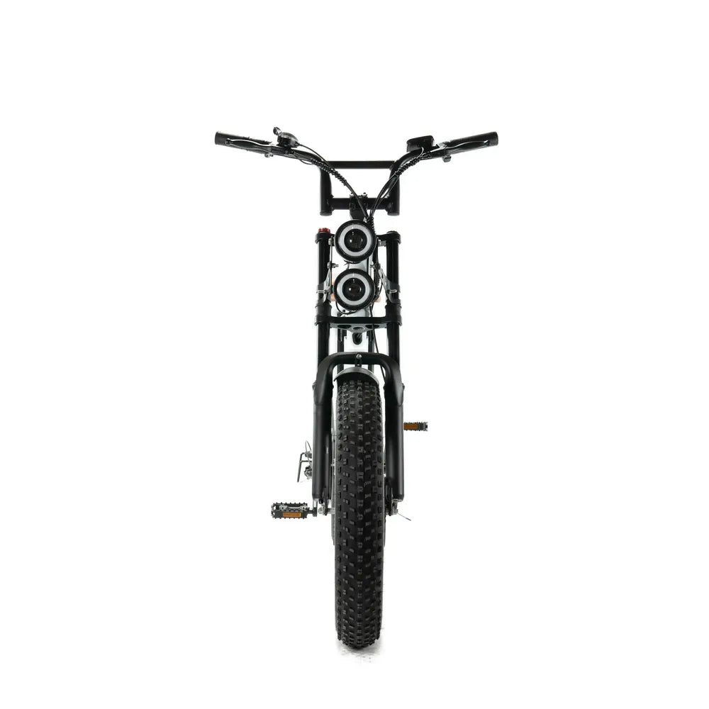 ENGWE M20 - Fatbike - Blanc + Système d'alarme + Support téléphone