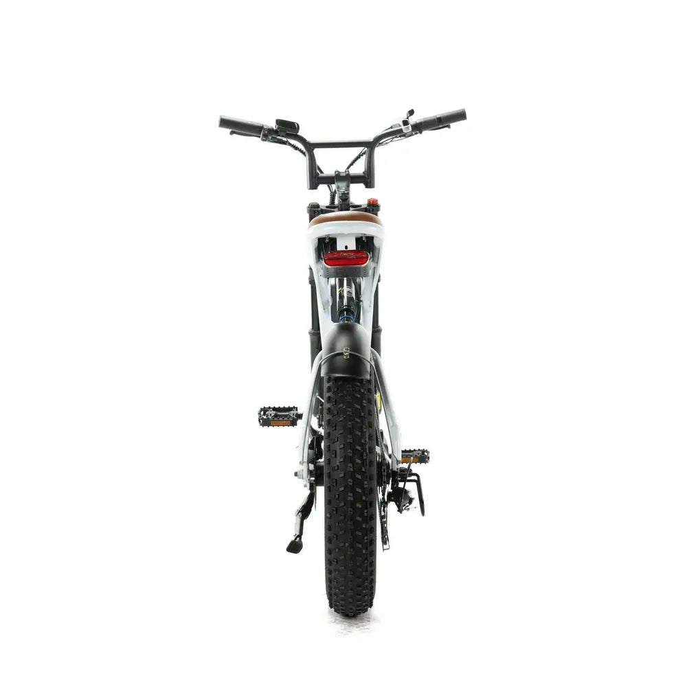 ENGWE M20 - Fatbike - Blanc + Système d'alarme + Support téléphone