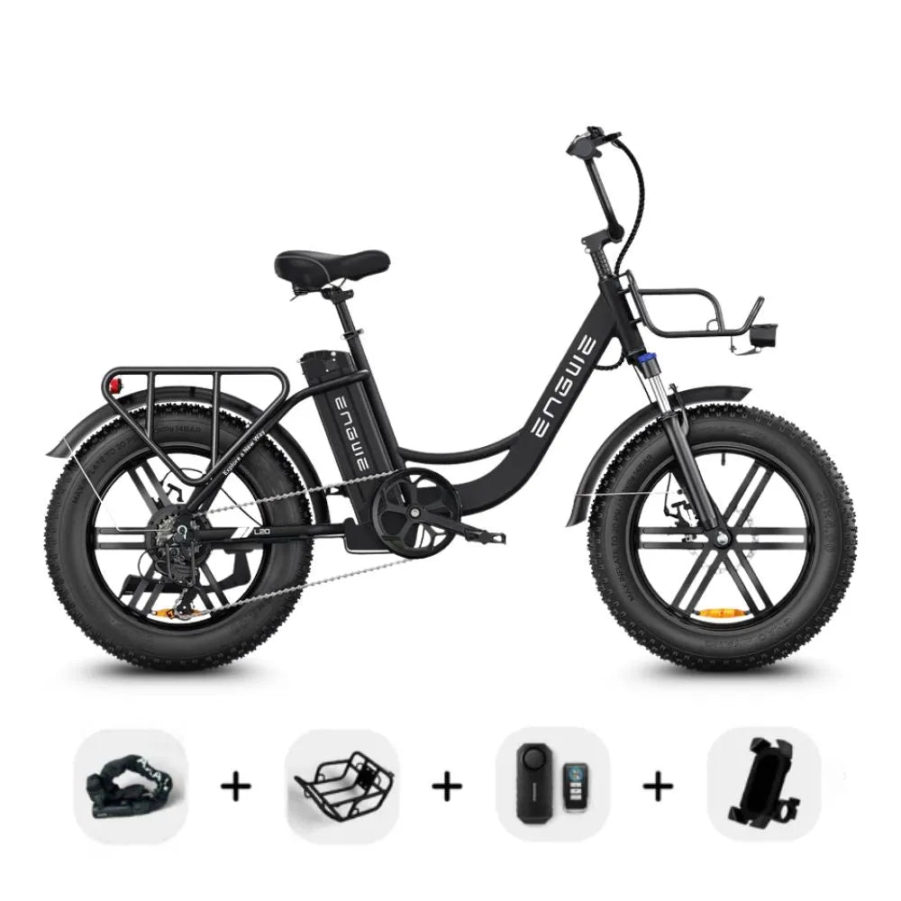 Engwe L20 - Fatbike - Noir