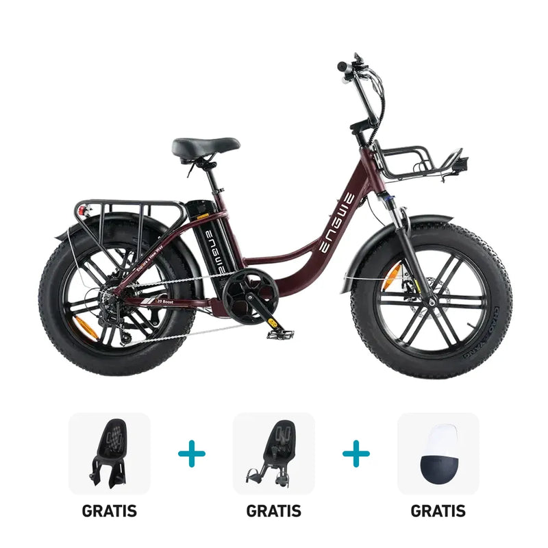 Offre Famille ! | ENGWE - L20 Boost - Rouge