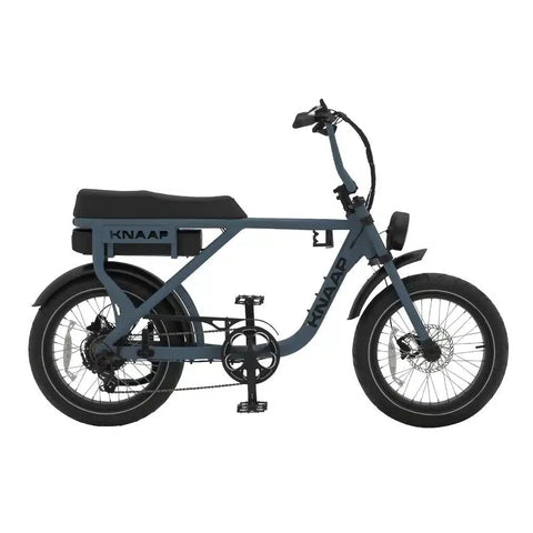 KNAAP AMS X - Vélo tout-terrain à gros pneus - Bleu glace