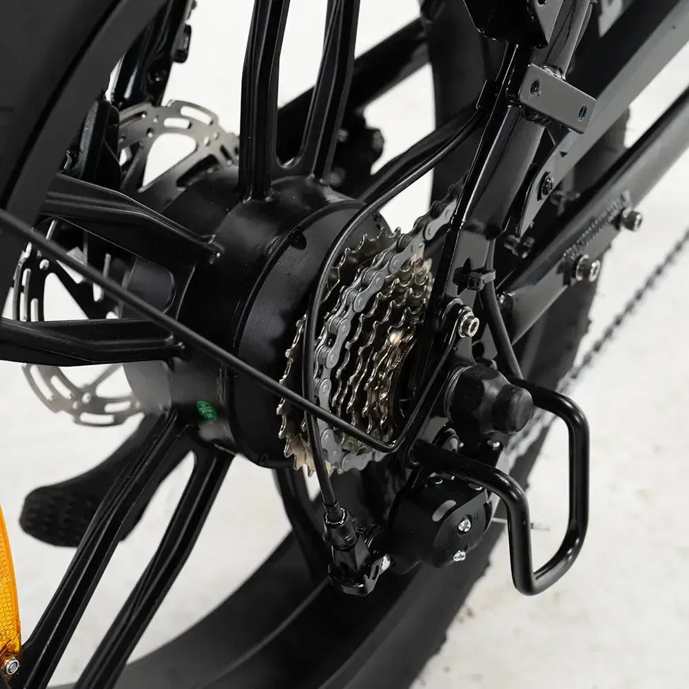 OUXI C80 - Vélo tout-terrain à gros pneus - Noir 2025