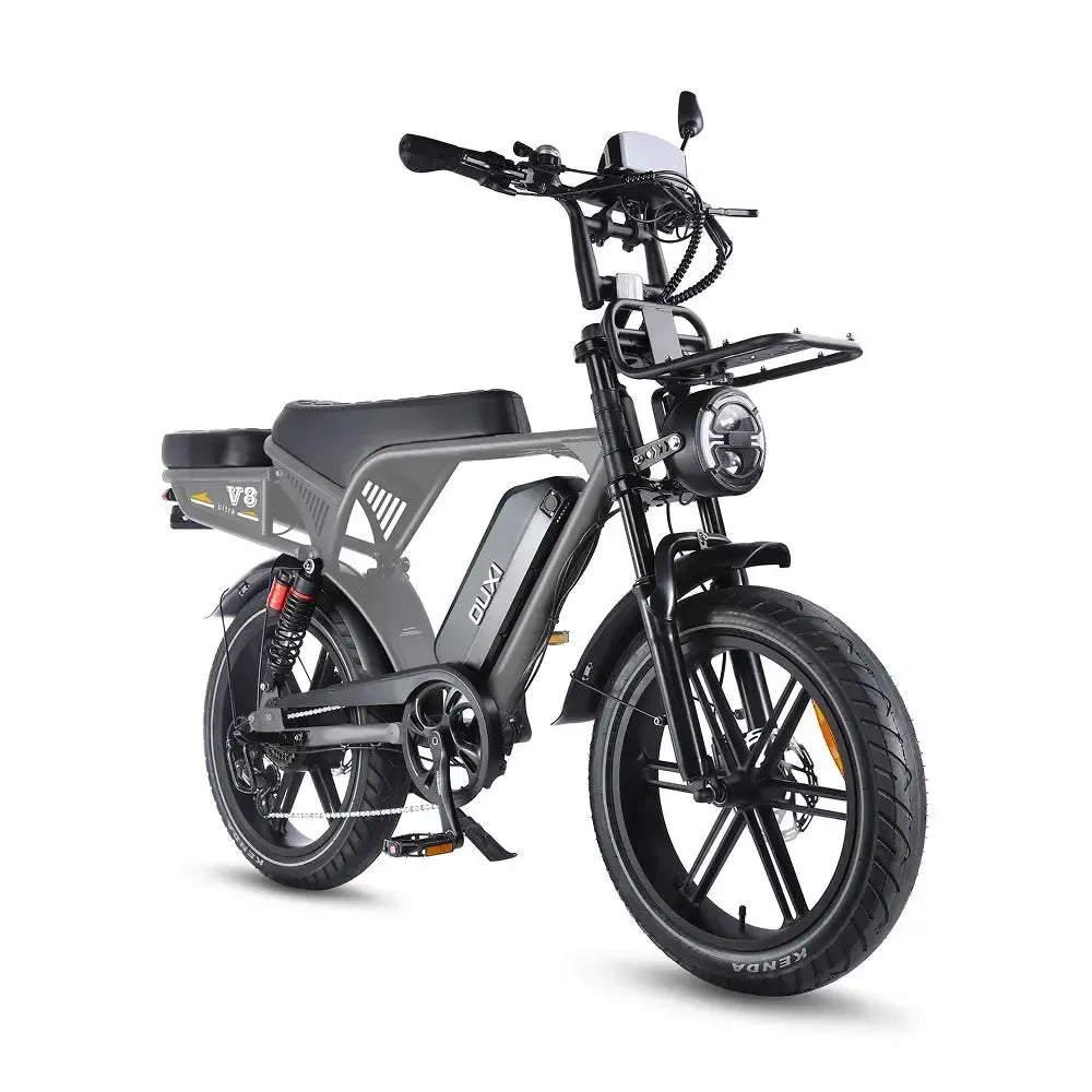 Ouxi V8 Ultra - Gris - Selle Marron