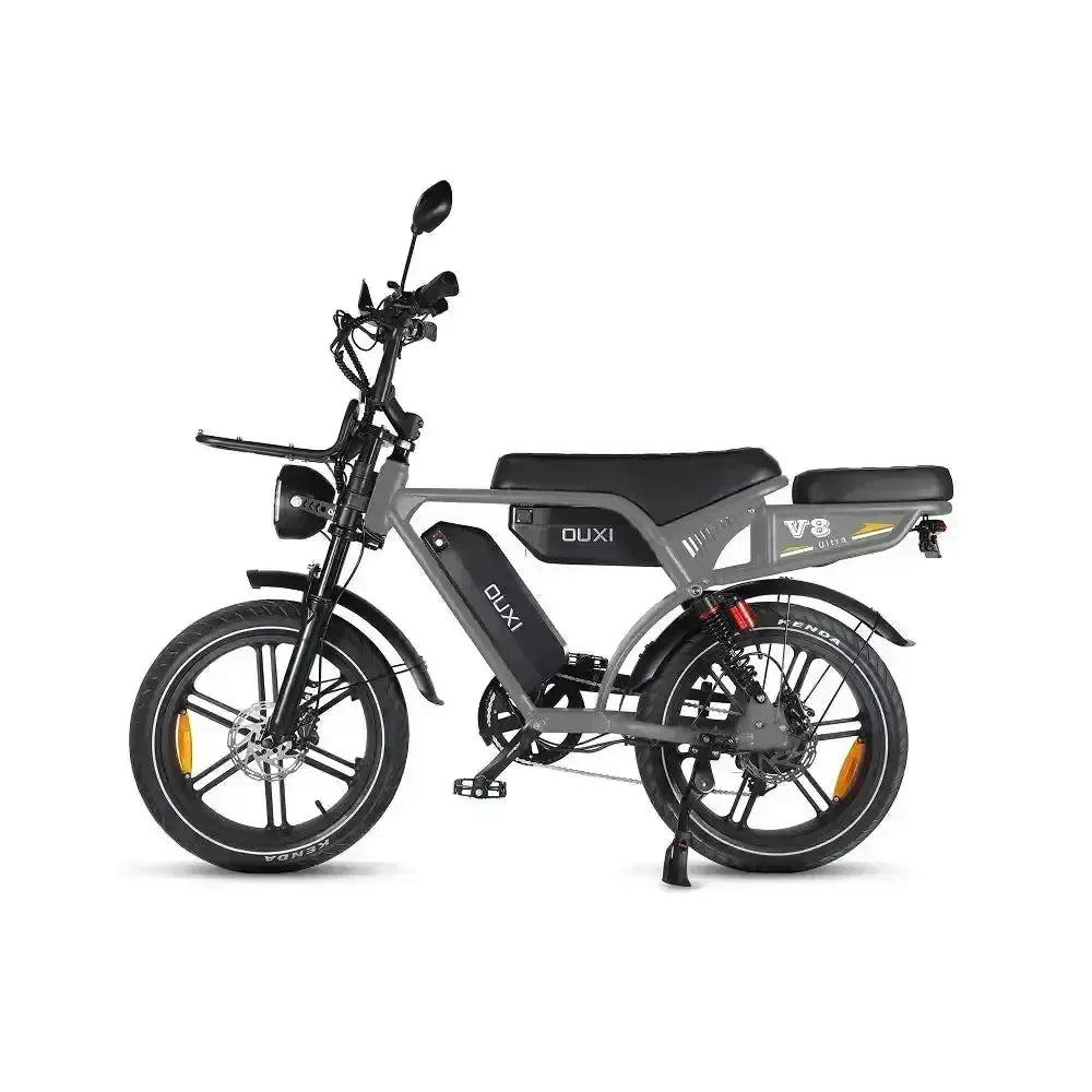 Ouxi V8 Ultra Max - Gris - Selle Marron