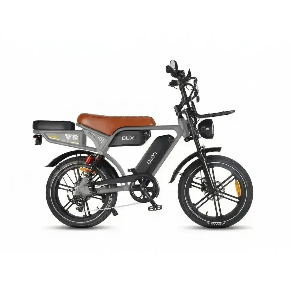 Ouxi V8 Ultra Max - Gris - Selle Marron