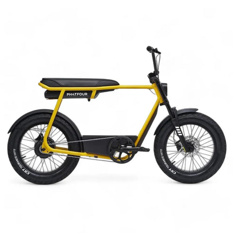 Phatfour FLX - Vélo tout-terrain à gros pneus - Jaune