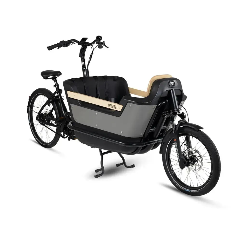 Royal Cargo Bike 2W Premium Plus - Taupe gris