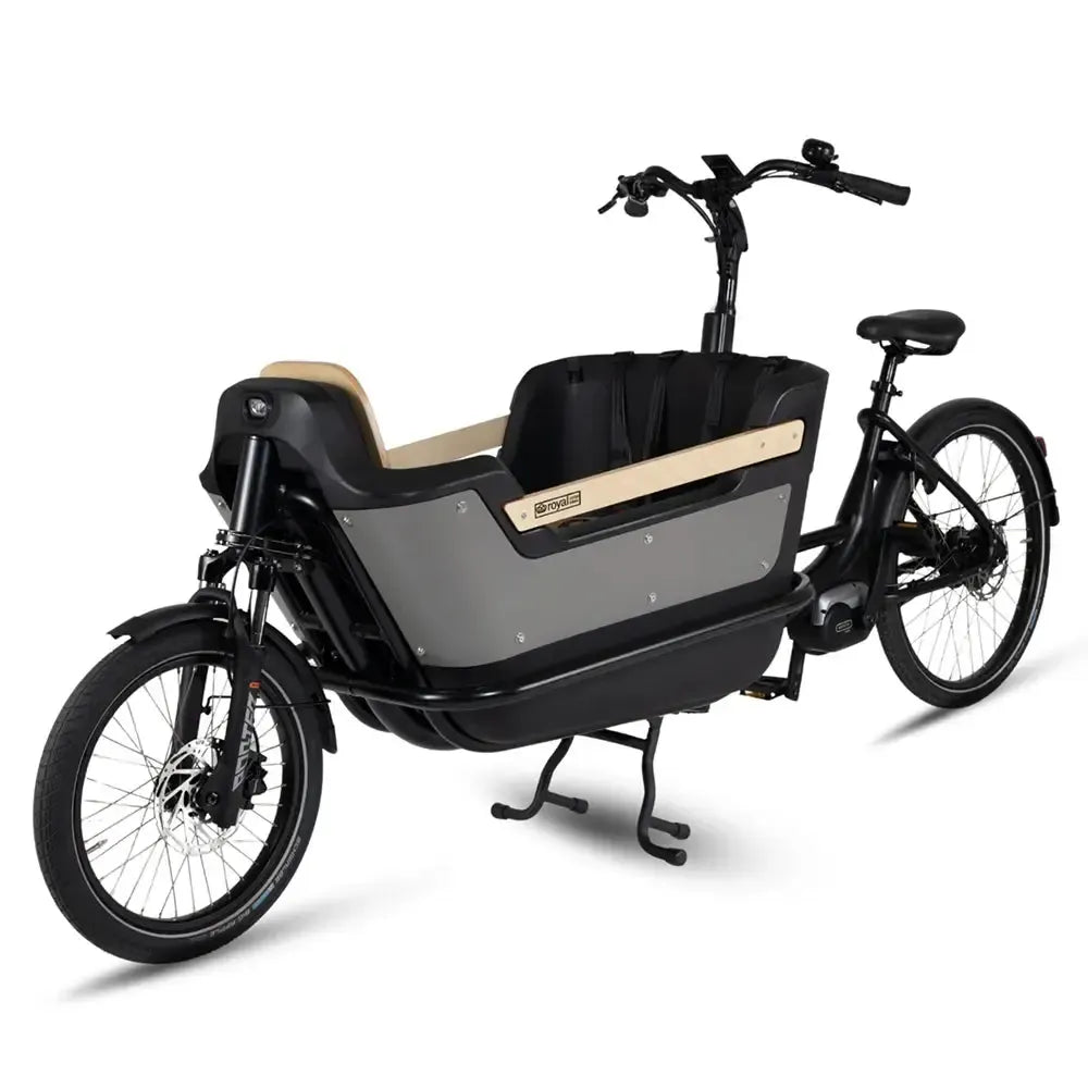 Royal Cargo Bike 2W Premium Plus - Taupe gris