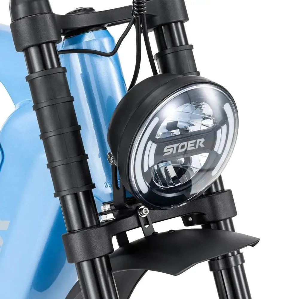 STOER Bikes Urban X - Fatbike - Bleu ciel