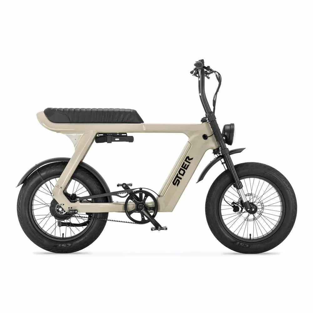 STOER Vélos Urban X - Vélo tout-terrain à pneus larges - Gris