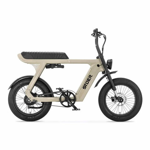 Vélos STOER Urban X - Vélo à pneus larges - Taupe