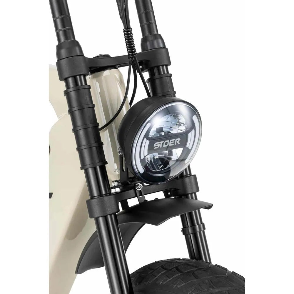 Vélos STOER Urban X - Vélo à pneus larges - Taupe