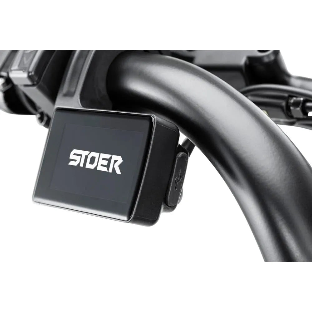 STOER Vélos Urban X - Vélo tout-terrain à pneus larges - Gris