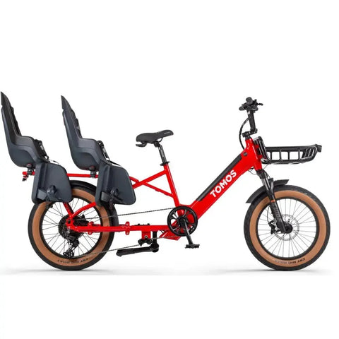 Tomos E-Cargo - Longtail - Rouge