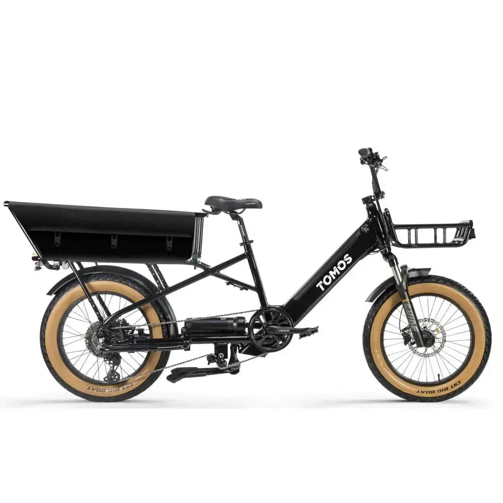 Tomos E-Cargo - Longtail - Noir