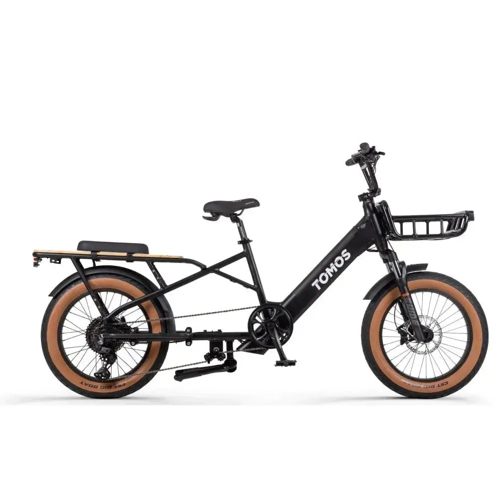 Tomos E-Cargo - Longtail - Noir