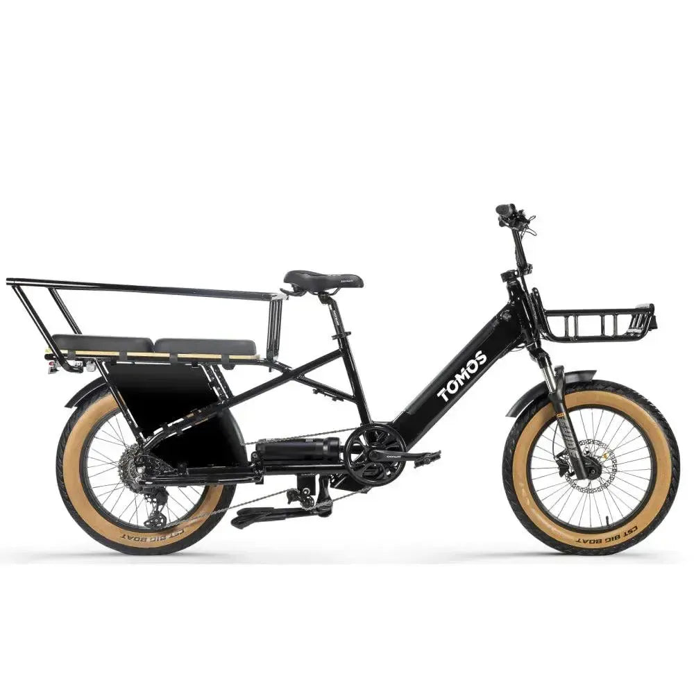 Tomos E-Cargo - Longtail - Noir