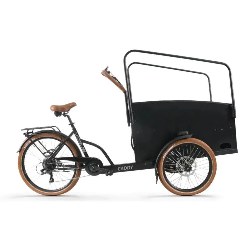 Vogue Caddy - Noir mat - Marron