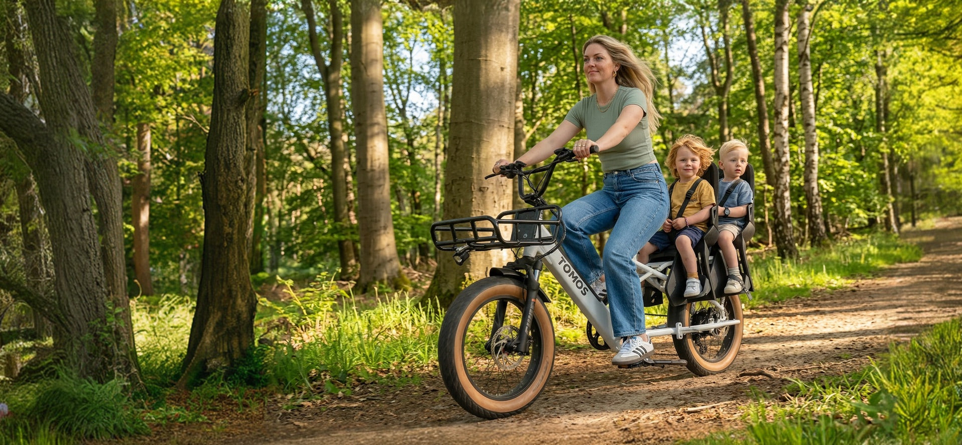 Un vélo pour vous et les enfants.